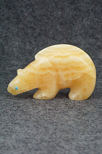 Mountain lion zuni fetish - lion,