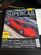 EVO Supercar Year 1999-2000 featuring Ferrari, Lamborghini, Pagani, Aston Martin