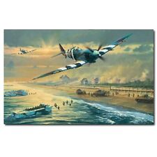 Spitfire Aircraft On D-Day