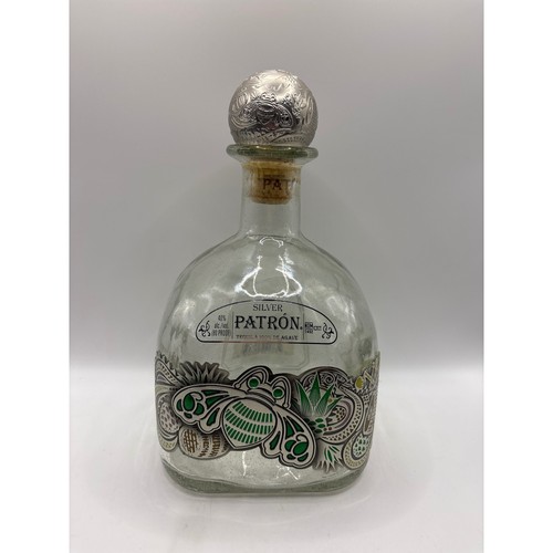 Patron silver tequila - silver, limited