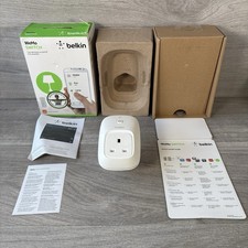 Belkin Wemo Switch Smart Plug, F7C027uk Uk - Used - Full Working Order