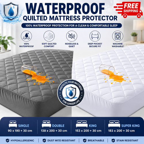 Extra deep quilted - deep, waterproof