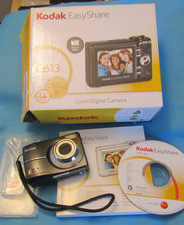 KODAK EASYSHARE C613 6.2MP 3 X ZOOM DIGITAL CAMERA WITH CD, DOCK & MANUAL