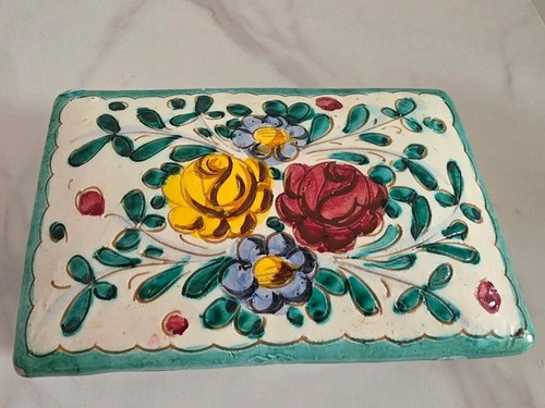 Hand painted vintage italian - hand-painted,