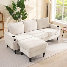 Flieks L-Shaped Couch Sofa