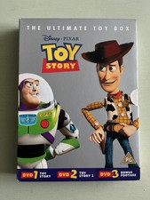 TOY STORY - 3 DVD Box Set  Ultimate Toy Box : 1, 2 And Bonus Footage + art cards