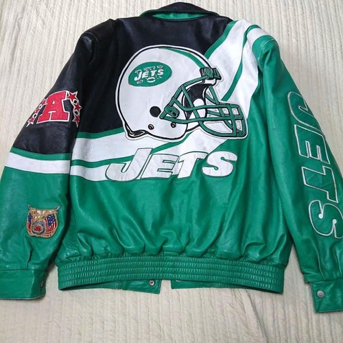 Jeff hamilton jets leather - hamilton,