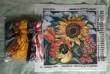 Ehrman 'Mardi Gras' by Elian McCready, Tapestry Canvas and Wools, Retired, Rare