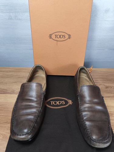 Tods mens loafer tan 9uk - mens, 10us