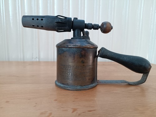 Antique swedish blow torch - blow,