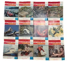 Meccano Magazines Full set Jan 65 - Dec 65