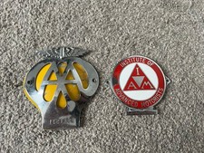 AA Automotive Association + IAM Institute of Advanced Motorists Motor Car Badge!
