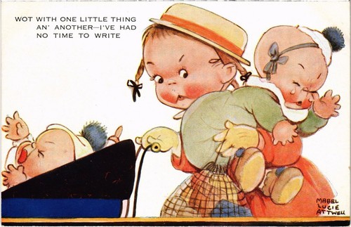 Artist signed mabel lucie - mabel,