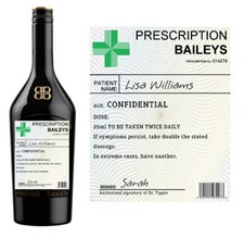 Personalised prescription - personalised,