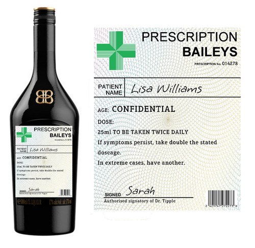 Personalised prescription - personalised,