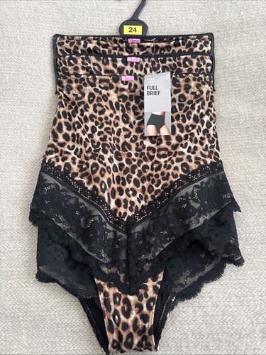 Pack animal print lace - m&s,