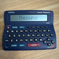 Seiko Concise Oxford Thesaurus