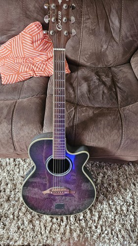 Cradter semi accoustic guitar - cradter,
