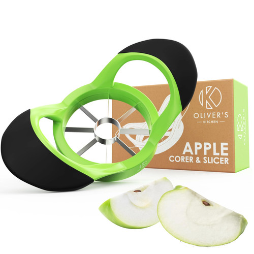 Apple corer and - corer, slicer