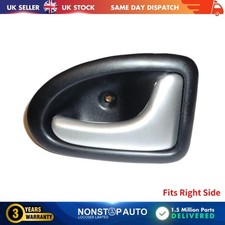 Door Handle Interior Chrome Right Fits VAUXHALL Vivaro