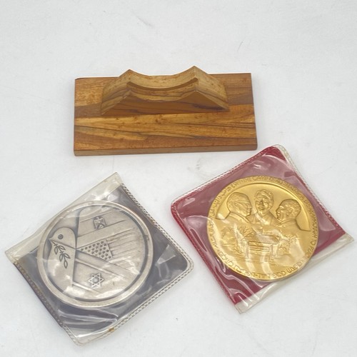 Israel peace process medals - israel,