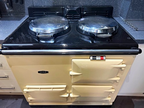 Aga cream oven - cream, 2