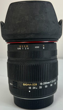 Sigma DC 18-200mm F3.5-6.3 Zoom Lens - For Nikon
