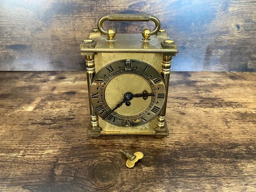 Smiths brass carriage clock - smiths,