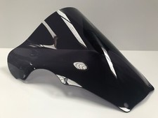 Suzuki GSXR 600 750 1000 k1 k2 Tall Double Bubble Race Screen, dark grey tint 