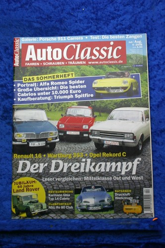 Auto classic karmann - karmann, ghia