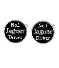 No.1 Jaguar Driver Mens Cufflinks Ideal Wedding Birthday Fathers Day Gift C446