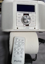 Pure Chronos Series ll Digital iPod /DAB/FM/AUX Alarm Clock Radio + Remote + P A