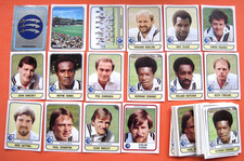 CRICKET 83 -MIDDLESEX - PANINI - 1983  - 16 STICKERS + 39 DUPLICATES - VG