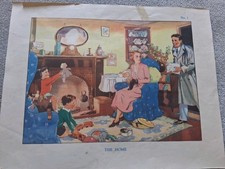 Macmillan Vintage Educational poster 1930's. No 1.
