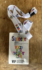 Rare 2022 Squeeze VIP Lanyard