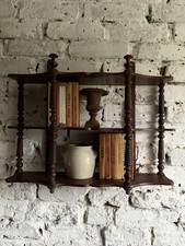 French Bobbin Mahogany Wall