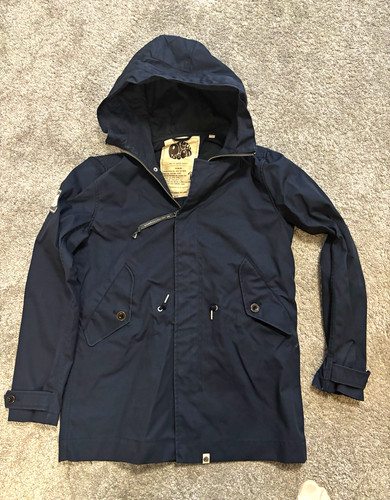 Pretty green men navy parka - men's,