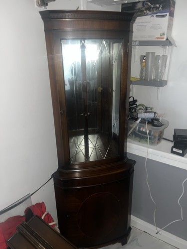 Mahogany corner unit - mahogany,