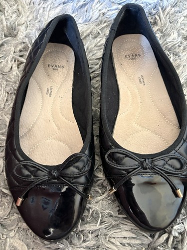 Black dolly shoes leather - black,