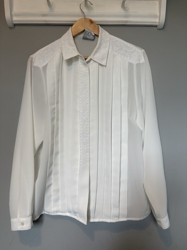 White eastex vintage pleated - vintage,