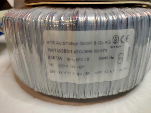 Mts automation 54v 12a - mts, 648va