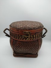 Vintage Hand Woven Wicker
