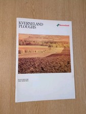 PRE USED KVERNELAND PLOUGHS FOR THE NINETIES COLOUR FARMING COLLECTORS BROCHURE