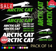 Arctic Cat sticker quad decal