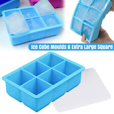 2x Ice Cube Tray 6 Extra Large