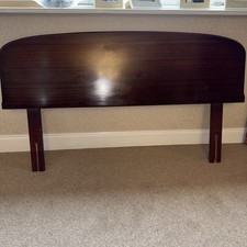 Mahogany antique headboard - antique,