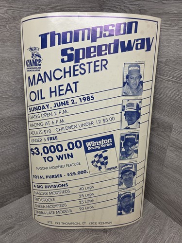 Vtg 1985 thompson speedway - 1985,