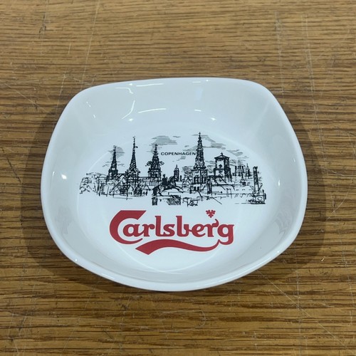 Carlsberg ashtray ceramic - ashtray,