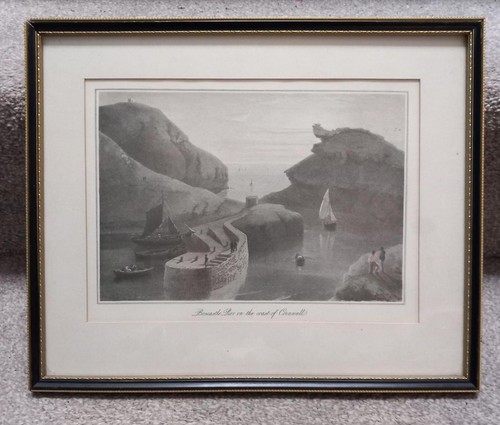 Framed vintage print - vintage,
