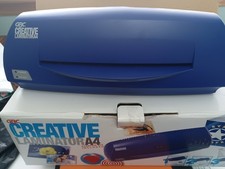 GBC A4 Creative Laminator with selection of laminating pouches